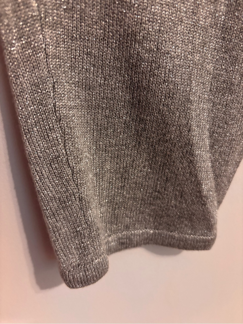 Chico’s NWT sparkle bling long sleeve pullover lightweight sweater - Picture 6 of 10